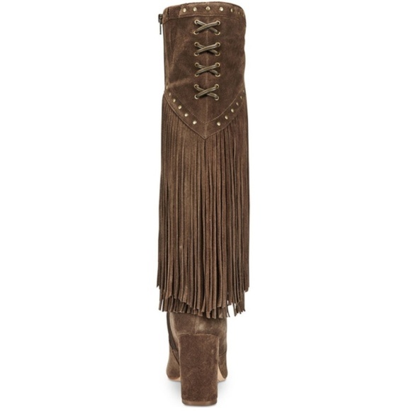 INC International Concepts Tall Fringe Boots - Picture 2 of 2